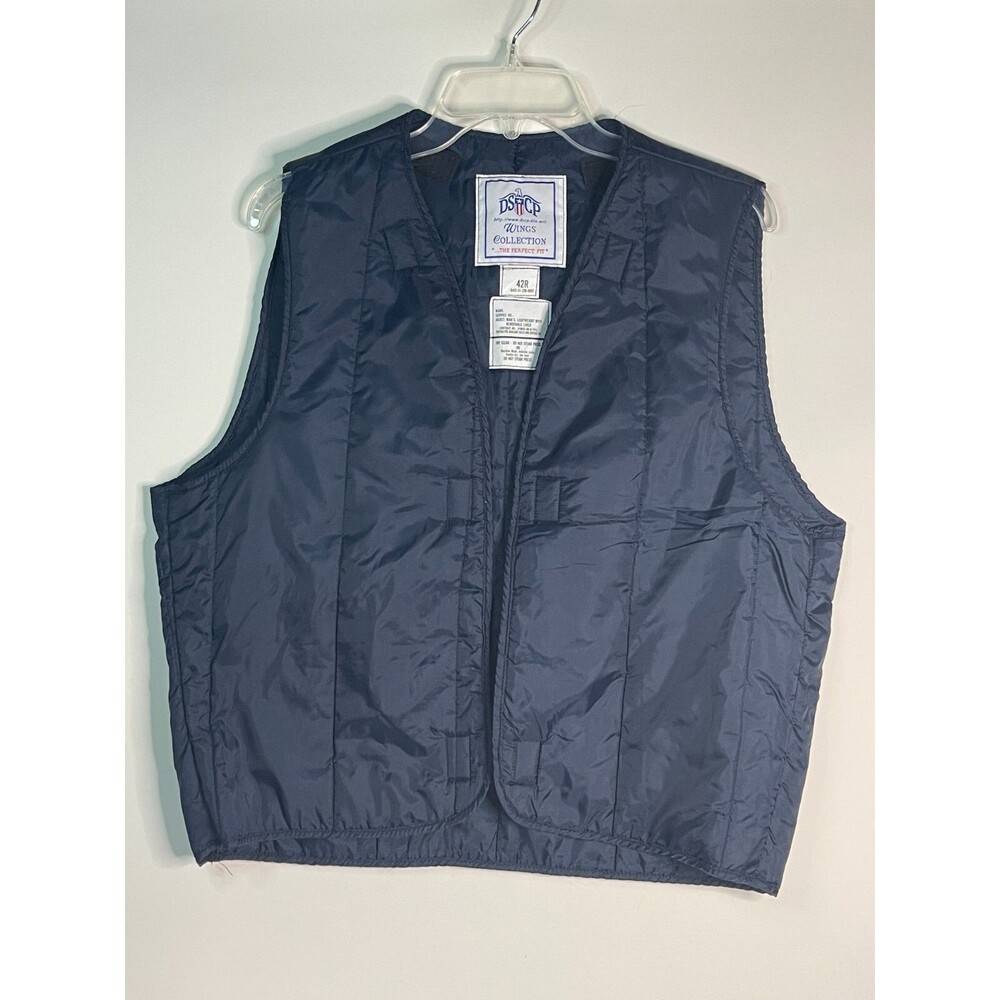DSCP Wings Collection Men's Removable Lightweight Replacement Vest Liner Sz 42R